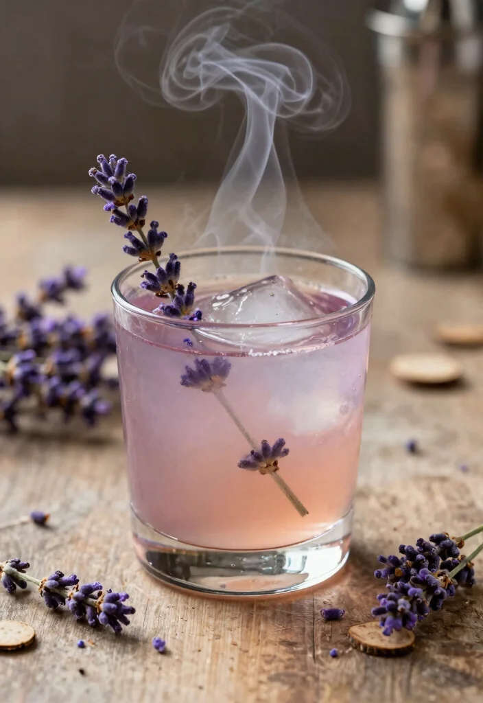 19 Smoked Old Fashioned Recipes Cocktail Lovers Crave - 14. Lavender Smoked Old Fashioned 1
