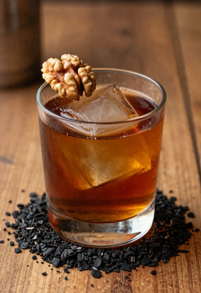 19 Smoked Old Fashioned Recipes Cocktail Lovers Crave - 15. Black Walnut Smoked Old Fashioned 1