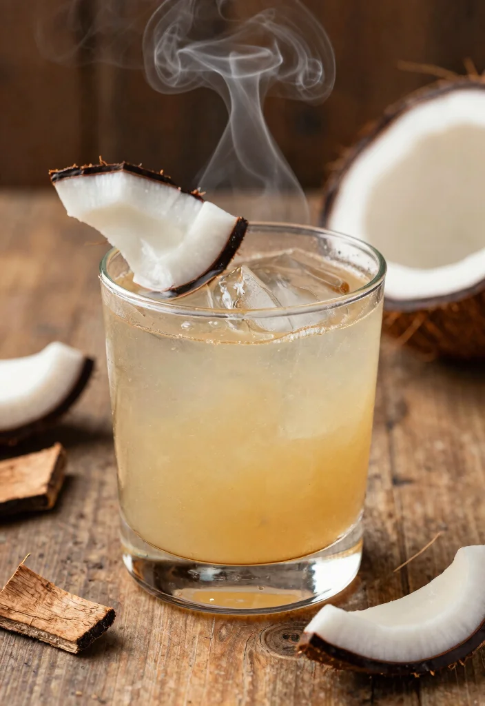 19 Smoked Old Fashioned Recipes Cocktail Lovers Crave - 16. Coconut Wood Smoked Old Fashioned 1