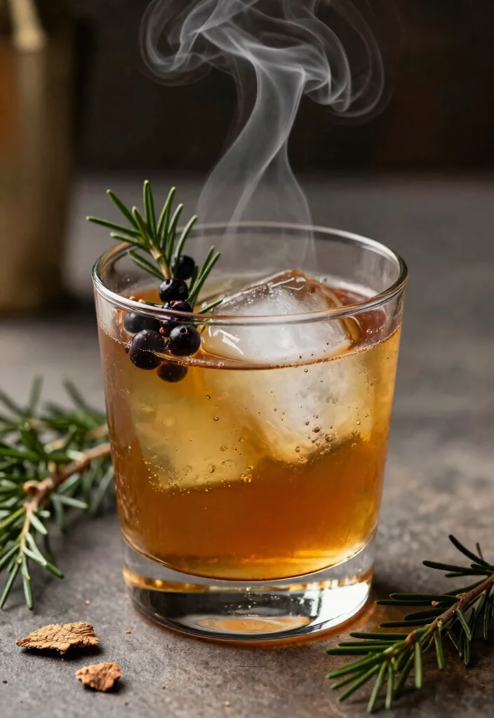 19 Smoked Old Fashioned Recipes Cocktail Lovers Crave - 17. Juniper Smoked Old Fashioned 1