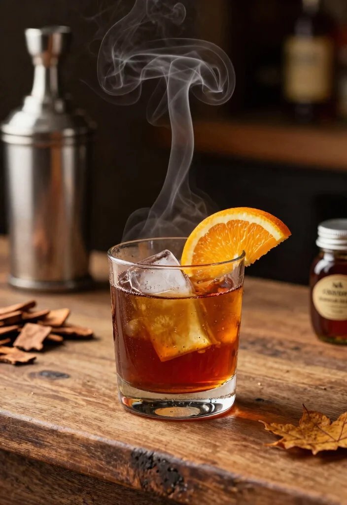 19 Smoked Old Fashioned Recipes Cocktail Lovers Crave - 2. Maple Wood Smoked Old Fashioned 1