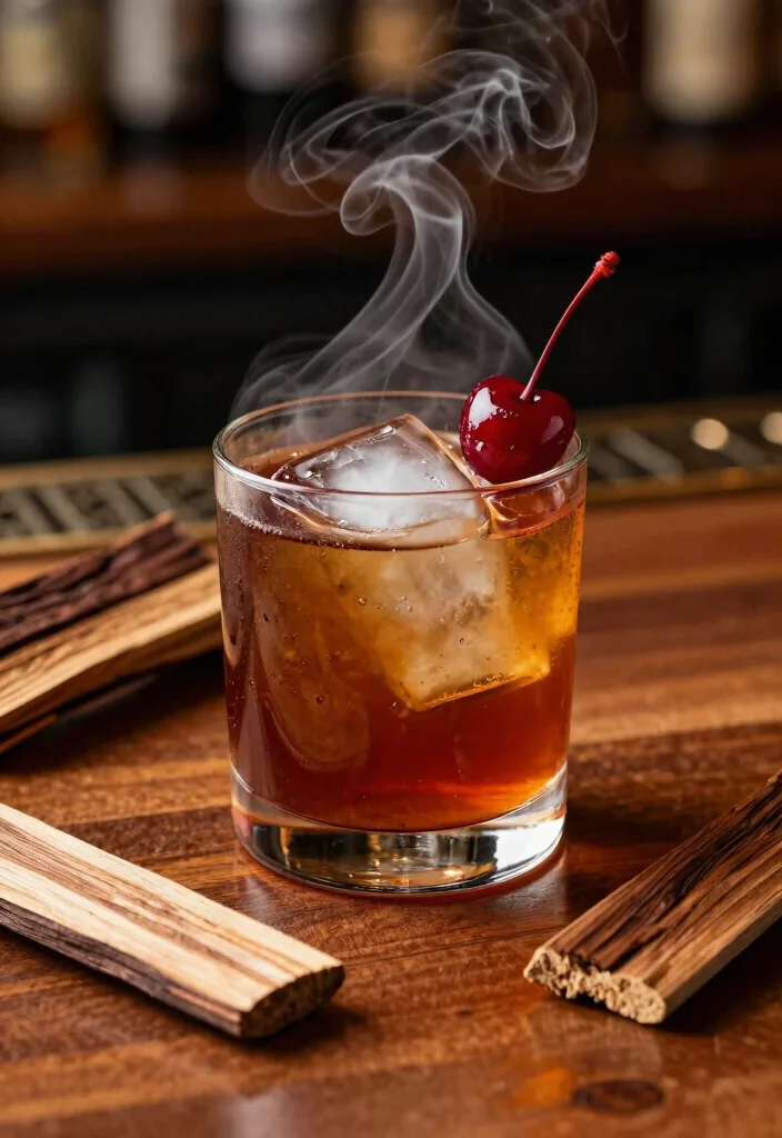 19 Smoked Old Fashioned Recipes Cocktail Lovers Crave - 6. Mesquite and Cherry Blend Old Fashioned 1