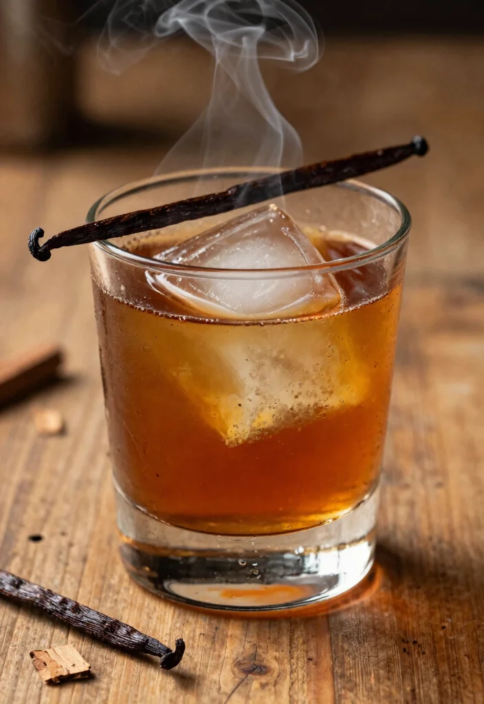 19 Smoked Old Fashioned Recipes Cocktail Lovers Crave - 7. Vanilla Bean Infused Smoked Old Fashioned 1