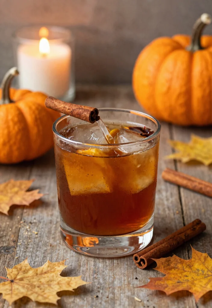 19 Wisconsin Old Fashioned Cocktail Recipes (Classic Style) - 10. Pumpkin Spice Old Fashioned 1
