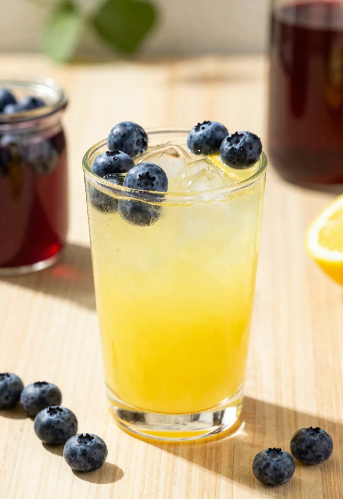 19 Wisconsin Old Fashioned Cocktail Recipes (Classic Style) - 11. Blueberry Lemonade Old Fashioned 1