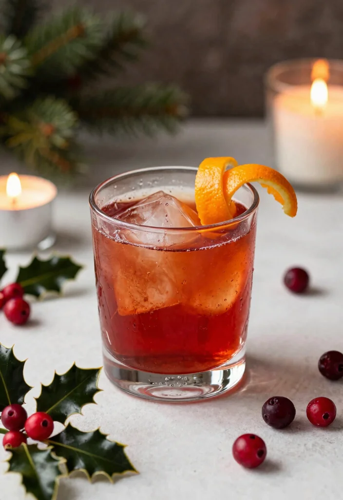 19 Wisconsin Old Fashioned Cocktail Recipes (Classic Style) - 12. Cranberry Orange Old Fashioned 1