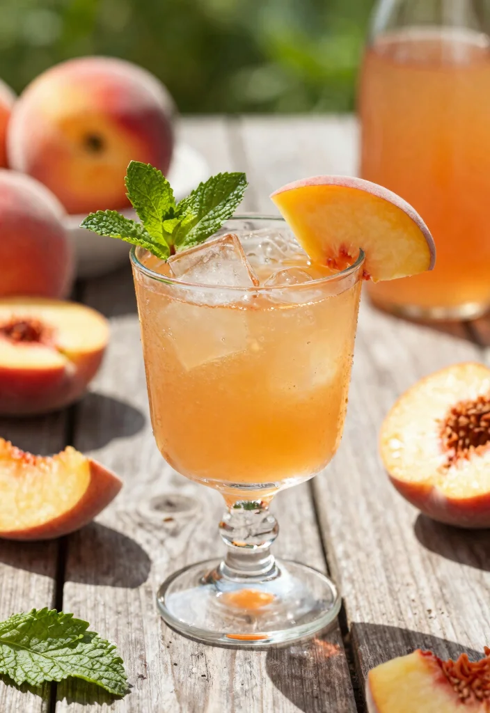 19 Wisconsin Old Fashioned Cocktail Recipes (Classic Style) - 17. Ginger Peach Old Fashioned 1