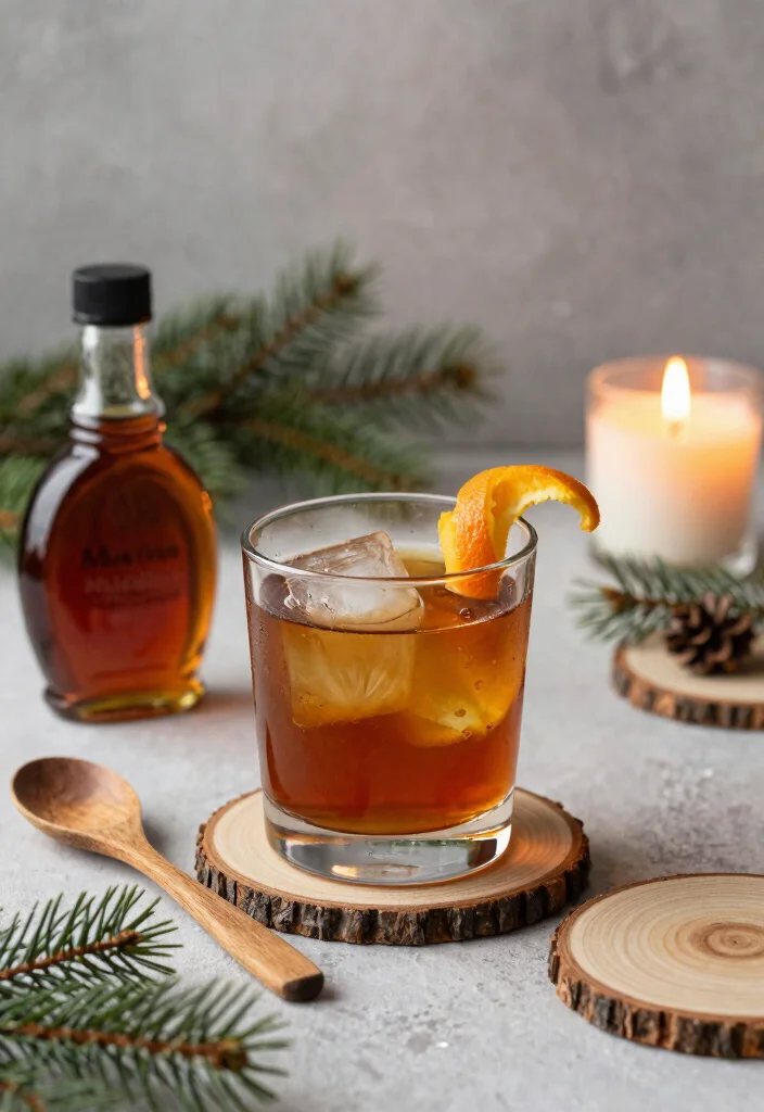 19 Wisconsin Old Fashioned Cocktail Recipes (Classic Style) - 4. Maple Syrup Old Fashioned 1
