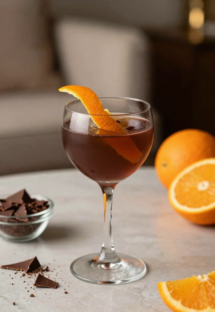 19 Wisconsin Old Fashioned Cocktail Recipes (Classic Style) - 6. Chocolate Orange Old Fashioned 1
