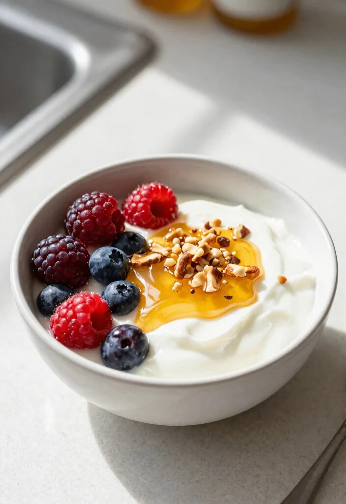 20 Best Mediterranean Diet Recipes for a Healthy Life - 5. Greek Yogurt with Honey and Nuts 1