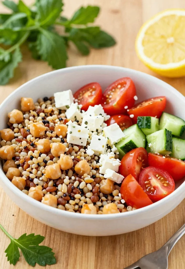 20 Easy Mediterranean Diet Dinner Recipes - 16. Mediterranean Grain Bowl 1