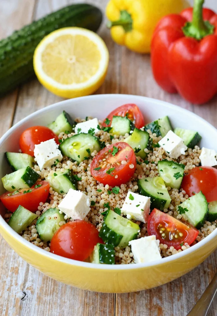 20 EatingWell Mediterranean Diet Recipes to Try - 1. Mediterranean Quinoa Salad 1