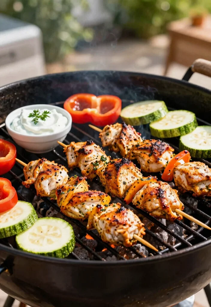 20 Greek Diet Plan Mediterranean Recipes to Try - 2. Grilled Chicken Souvlaki 1