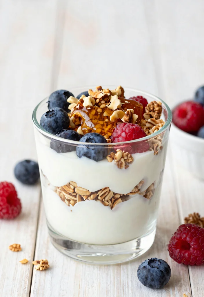 20 Greek Diet Plan Mediterranean Recipes to Try - 6. Greek Yogurt Parfait 1