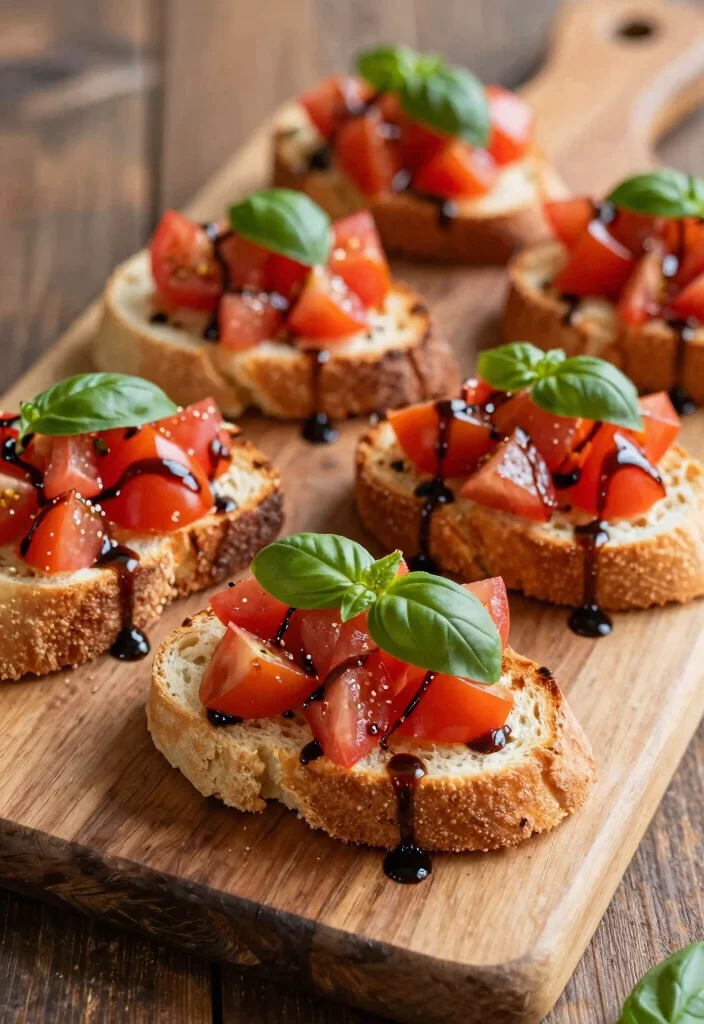 20 Healthy Mediterranean Dinner Recipes for Easy Weeknights - 15. Tomato Basil Bruschetta 1