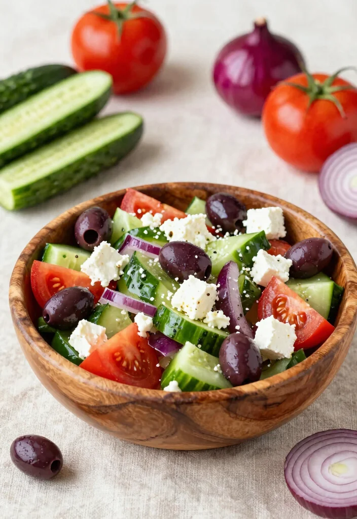 20 Healthy Mediterranean Recipes You’ll Want to Cook Weekly - 1. Classic Greek Salad 1