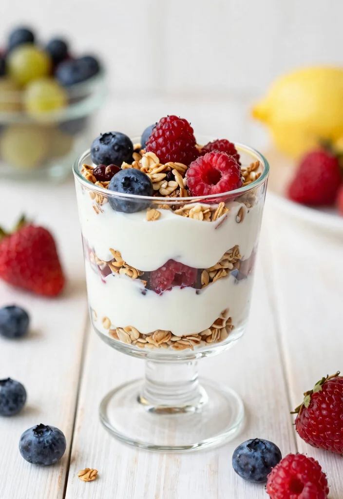 20 Healthy Mediterranean Recipes You’ll Want to Cook Weekly - 16. Greek Yogurt Parfait 1