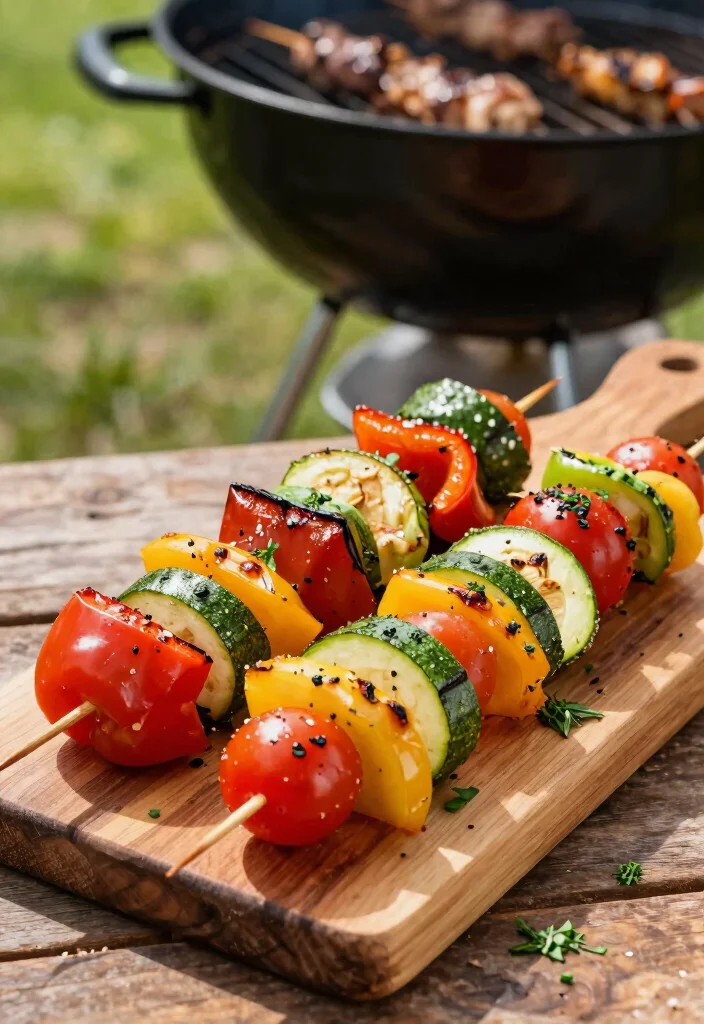 20 Healthy Mediterranean Recipes You’ll Want to Cook Weekly - 7. Grilled Vegetable Skewers 1
