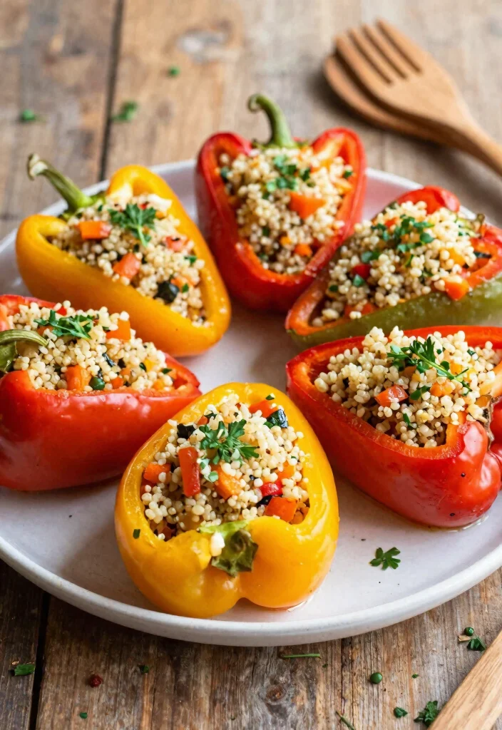 20 Healthy Mediterranean Recipes You’ll Want to Cook Weekly - 9. Mediterranean Stuffed Peppers 1