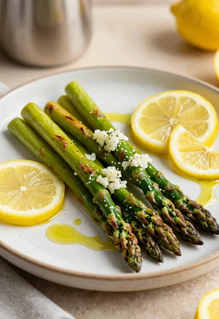 20 Heart-Healthy Mediterranean Recipes Doctors Recommend - 18. Lemon Garlic Roasted Asparagus 1