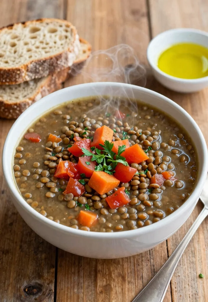 20 Heart-Healthy Mediterranean Recipes Doctors Recommend - 5. Greek Lentil Soup 1