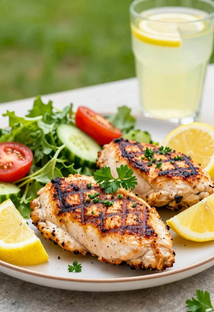20 Mediterranean Chicken Recipes for Easy Dinners - 1. Lemon Herb Grilled Chicken 1
