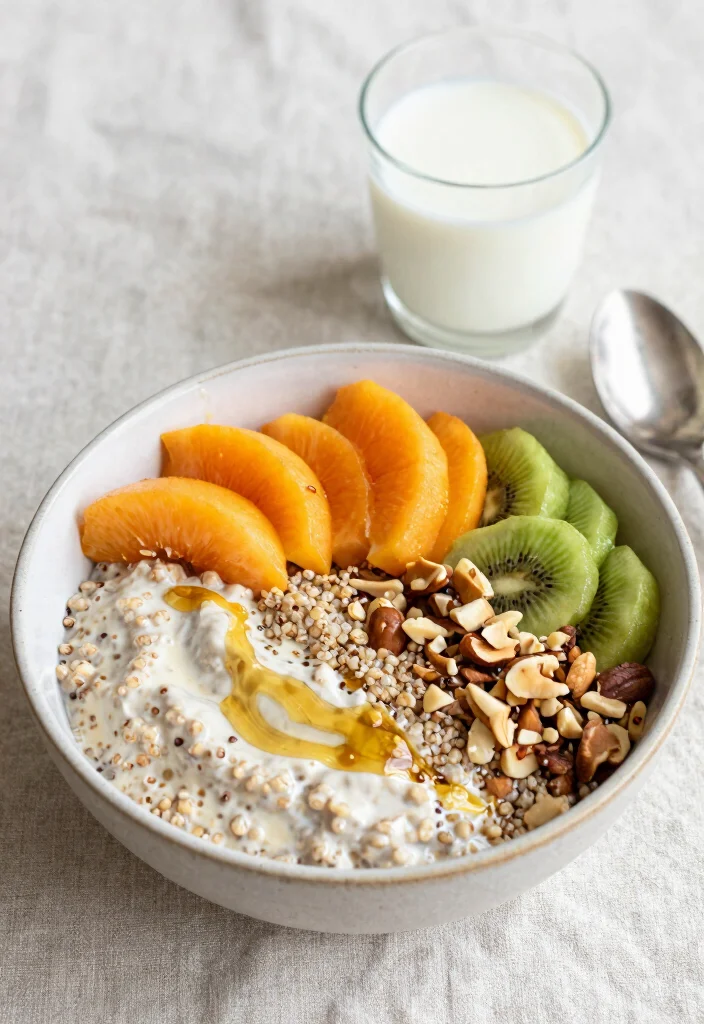 20 Mediterranean Diet Breakfast Ideas to Start Your Day - 5. Quinoa Breakfast Bowl 1