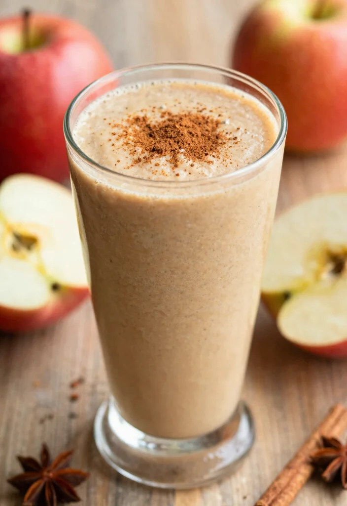 20 Mediterranean Diet Breakfast Recipes for Weight Loss - 20. Spiced Apple Smoothie 1
