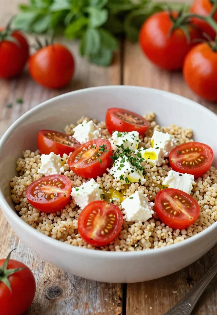 20 Mediterranean Diet Breakfast Recipes for Weight Loss - 3. Mediterranean Quinoa Breakfast Bowl 1