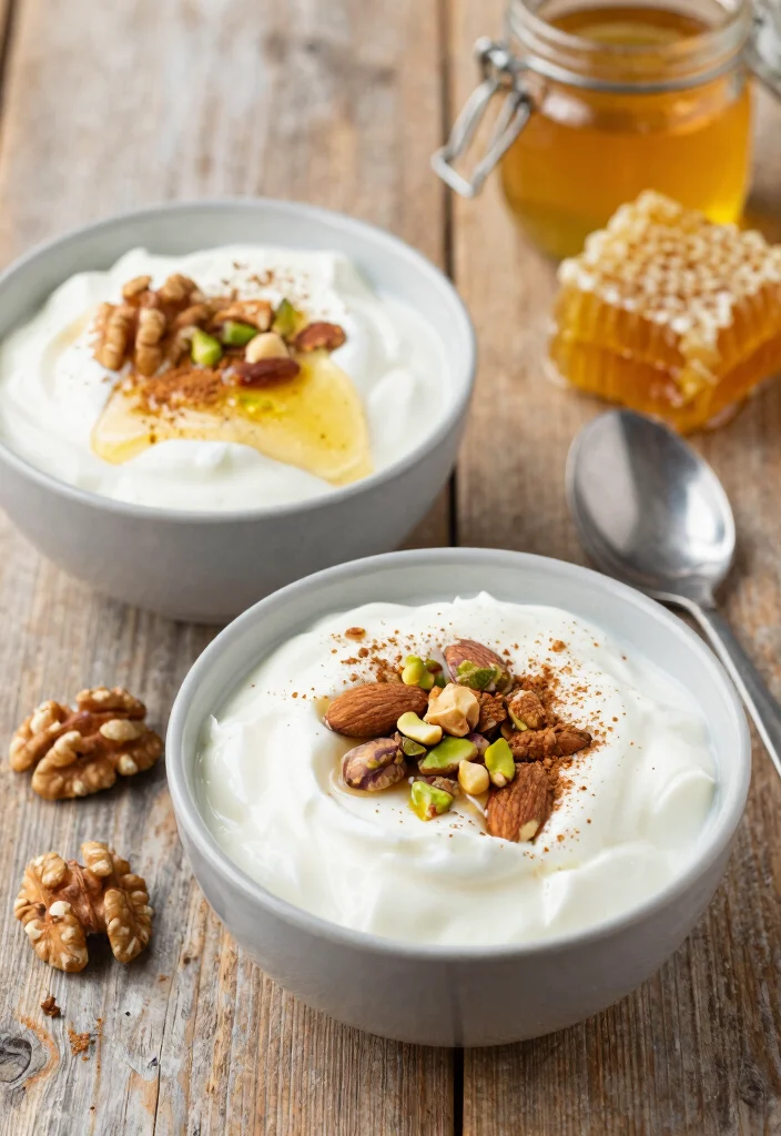 20 Mediterranean Diet Recipes for Beginners - 10. Greek Yogurt with Honey and Nuts 1
