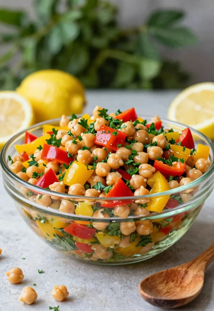 20 Mediterranean Diet Recipes for Beginners - 2. Mediterranean Chickpea Salad 1