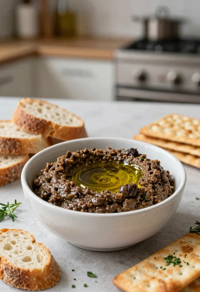 20 Mediterranean Diet Recipes for Beginners - 20. Olive Tapenade 1