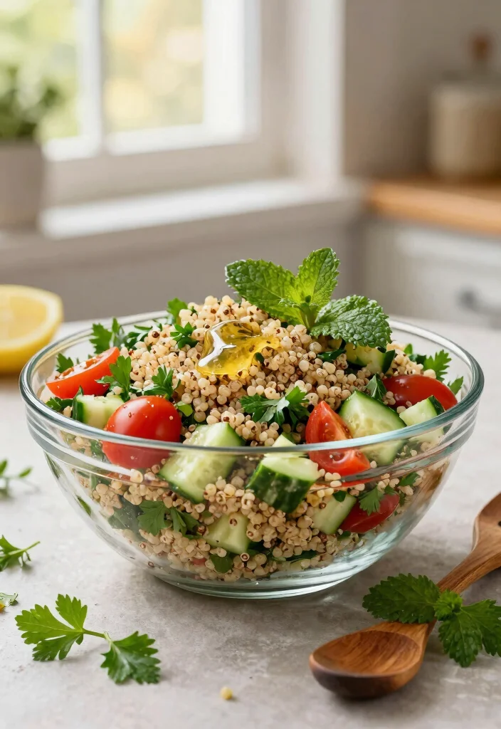 20 Mediterranean Diet Recipes for Beginners - 3. Quinoa Tabbouleh 1