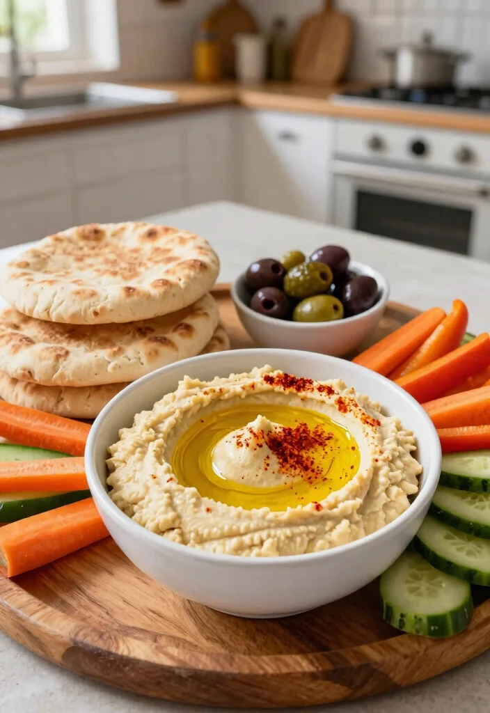 20 Simple Mediterranean Diet Recipes Anyone Can Make - 1. Classic Hummus 1