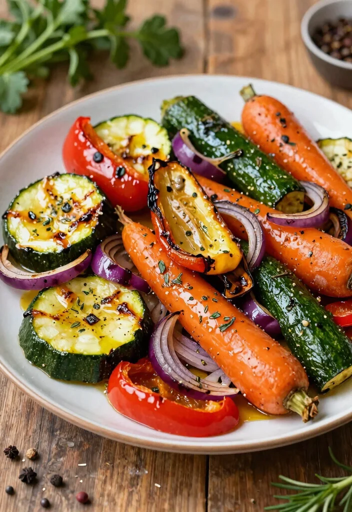 20 Simple Mediterranean Diet Recipes Anyone Can Make - 11. Roasted Vegetable Medley 1