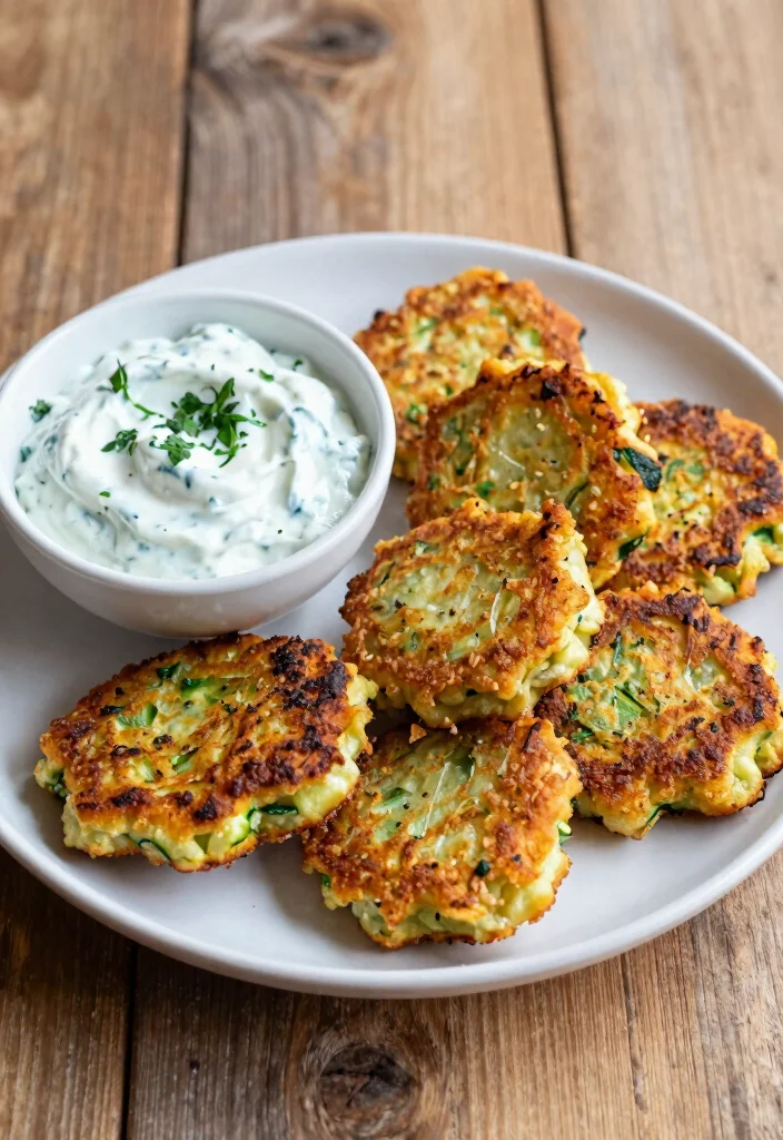 20 Simple Mediterranean Diet Recipes Anyone Can Make - 16. Zucchini Fritters 1