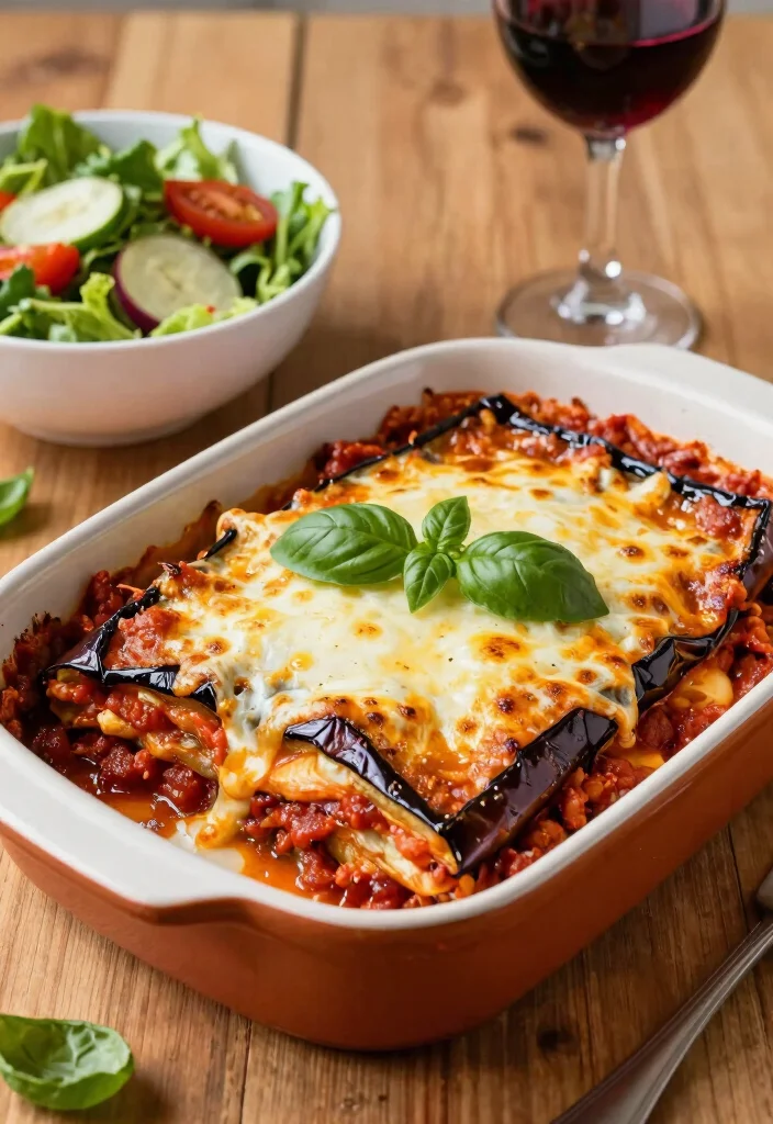 20 Simple Mediterranean Diet Recipes Anyone Can Make - 7. Baked Eggplant Parmesan 1