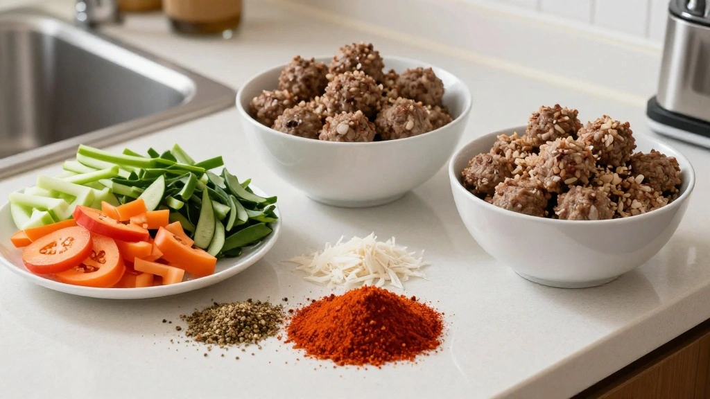 Authentic Mexican Albondigas Soup Recipe - Hearty & Comforting - Step 1: Prepare Ingredients 1