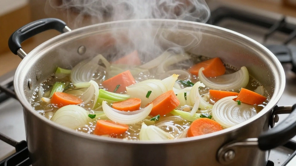 Authentic Mexican Albondigas Soup Recipe - Hearty & Comforting - Step 3: Sauté the Vegetables 1