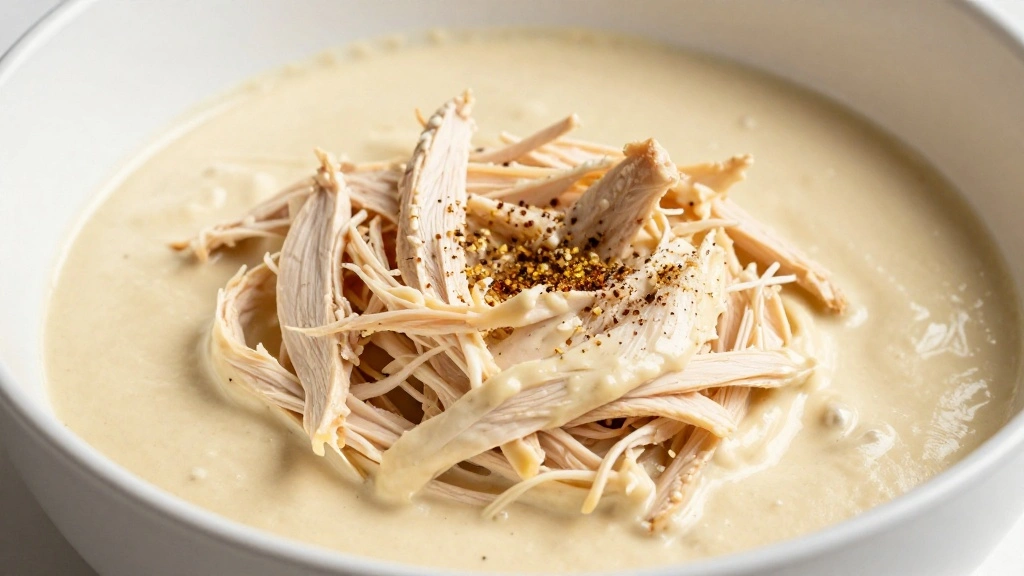 Best Buffalo Chicken Dip Recipe - Creamy & Spicy - Step 4: Add Chicken and Seasonings 1