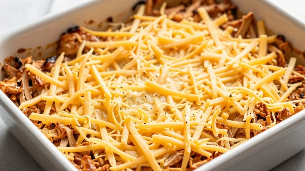 Best Buffalo Chicken Dip Recipe - Creamy & Spicy - Step 7: Add Remaining Cheese 1