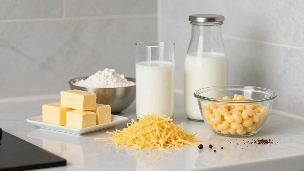 Best Mac and Cheese Recipe - Creamy, Cheesy, Irresistible - Step 1: Prepare Ingredients 1