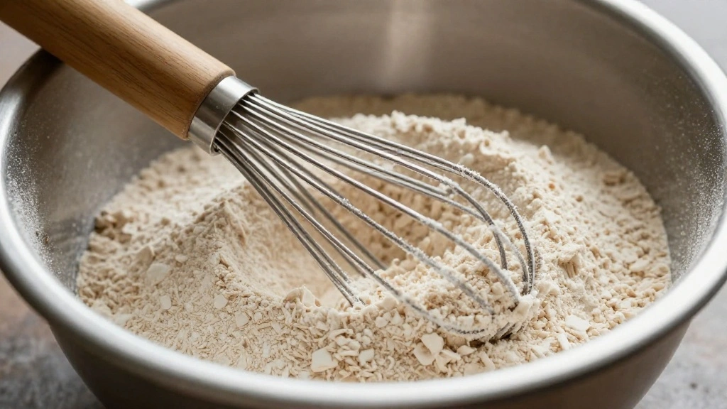 Classic Black Forest Cake Recipe - Chocolate, Cherries & Cream - Step 2: Mix Dry Ingredients 1