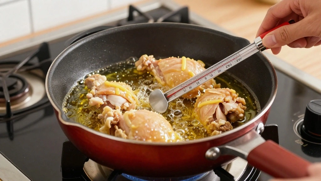 Copycat Chick-fil-A Chicken Recipe - Crispy & Juicy - Step 6: Monitor Oil Temperature 1