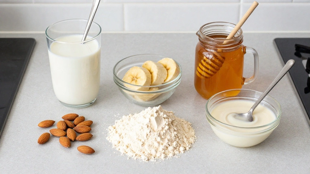 Creamy Ninja Creami Protein Ice Cream - Easy & Healthy Recipe - Step 1: Gather Ingredients 1