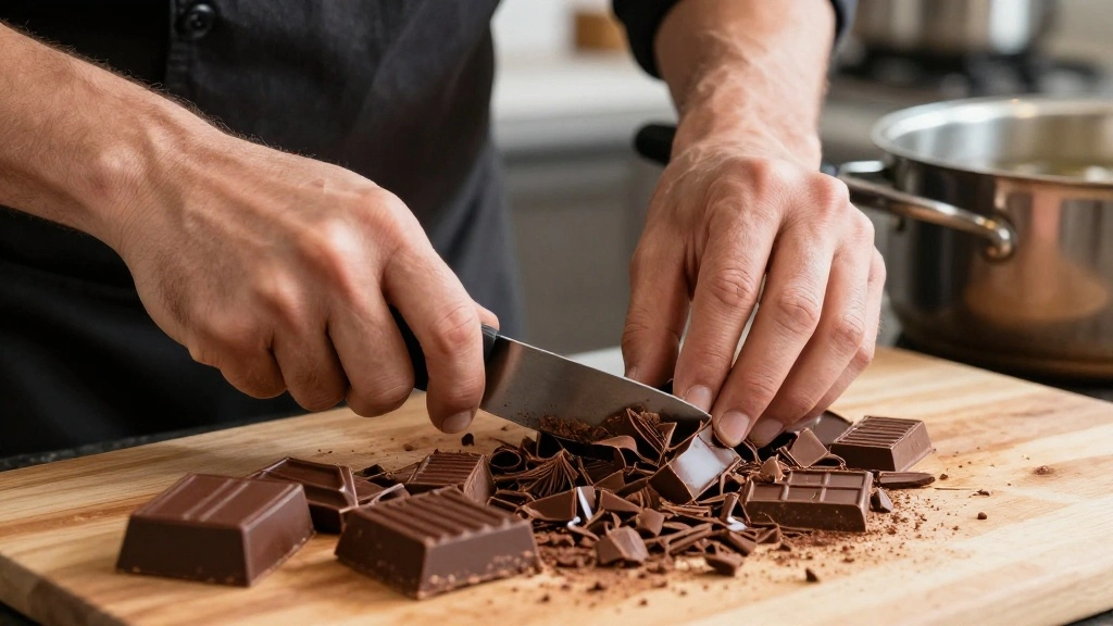 Dubai Chocolate Bar Recipe - Rich, Luxurious & Easy to Make - Step 1: Prepare the Chocolate 1