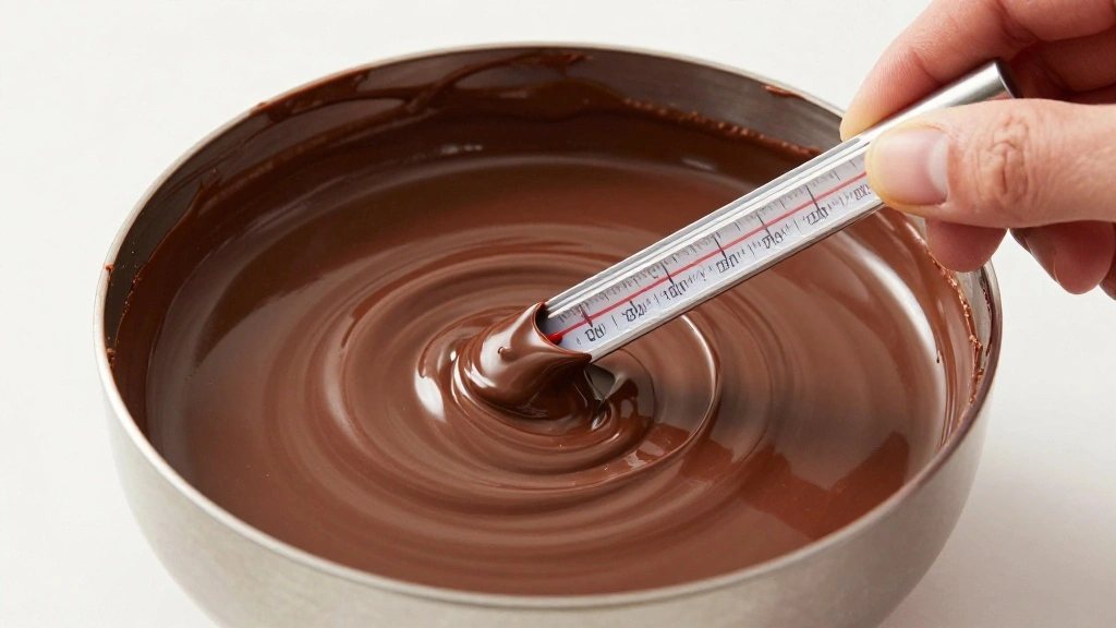 Dubai Chocolate Bar Recipe - Rich, Luxurious & Easy to Make - Step 2: Temper the Chocolate 1