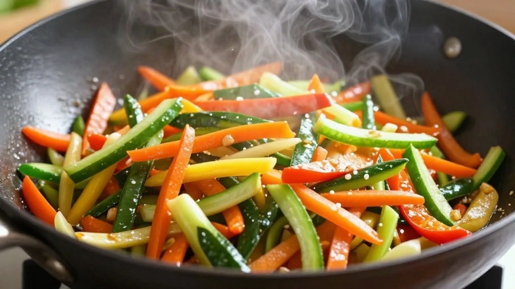 Easy Chicken Chow Mein Recipe - Better Than Takeout - Step 6: Stir-Fry Vegetables 1