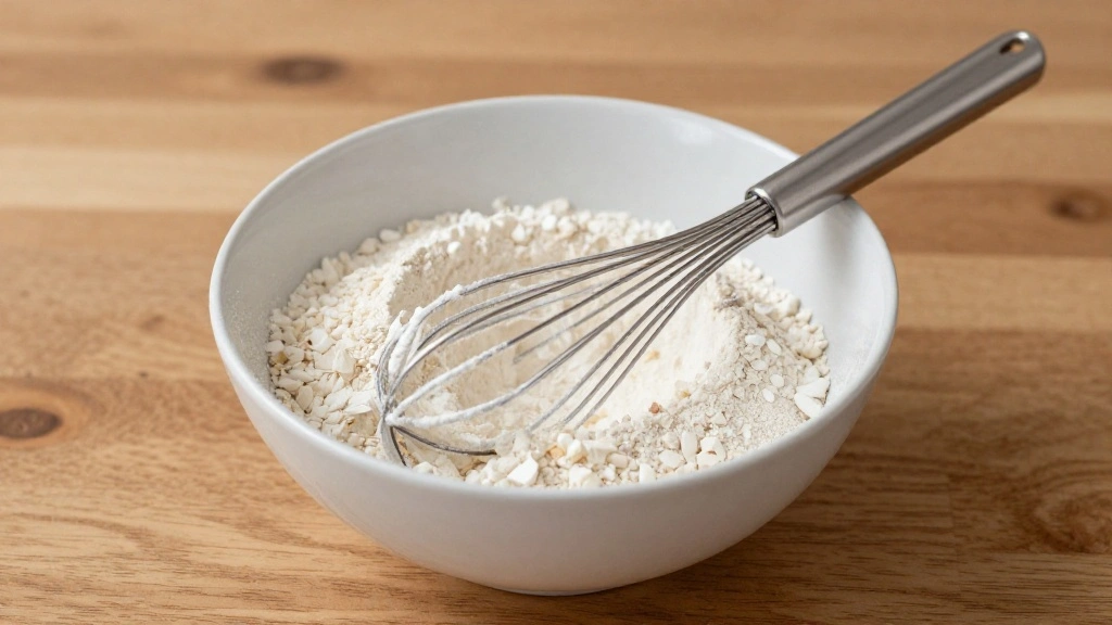 Soft & Chewy Chocolate Chip Cookie Recipe - Bakery Style - Step 2: Mix Dry Ingredients 1