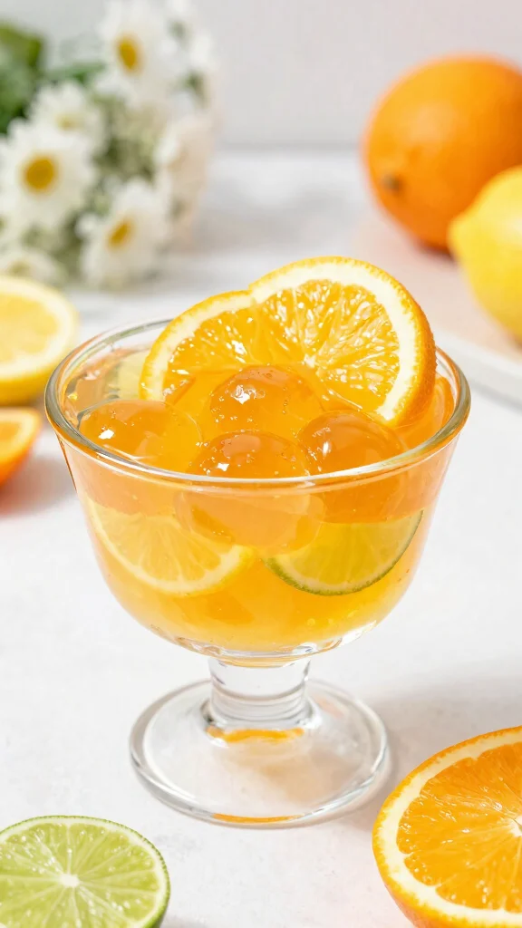 10 Fruit Cocktail Jello Recipes for Parties and Potlucks - 5. Citrus Sunshine Jello 1